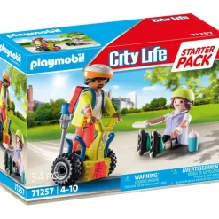 PLAYMOBIL Juguetes De Construcción*- Pack inicial de rescate con Balance Racer