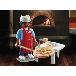 PLAYMOBIL Juguetes De Construcción*- Pizzero especial ㅤ