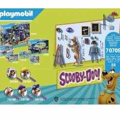PLAYMOBIL Juguetes De Construcción*- SCOOBY-DOO! Aventura con Black Knight 70709