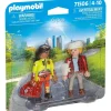 PLAYMOBIL Juguetes De Construcción*- Set de Socorrista y Paciente ㅤ