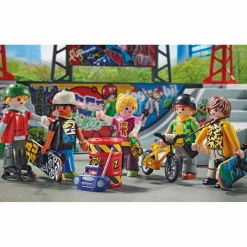 PLAYMOBIL Juguetes De Construcción*- Skate Park 70168
