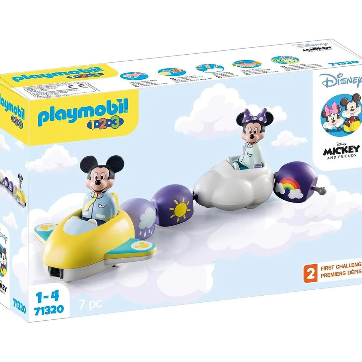 PLAYMOBIL Juguetes De Construcción*- Tren Nube inspirado en Mickey y Minnie ㅤ