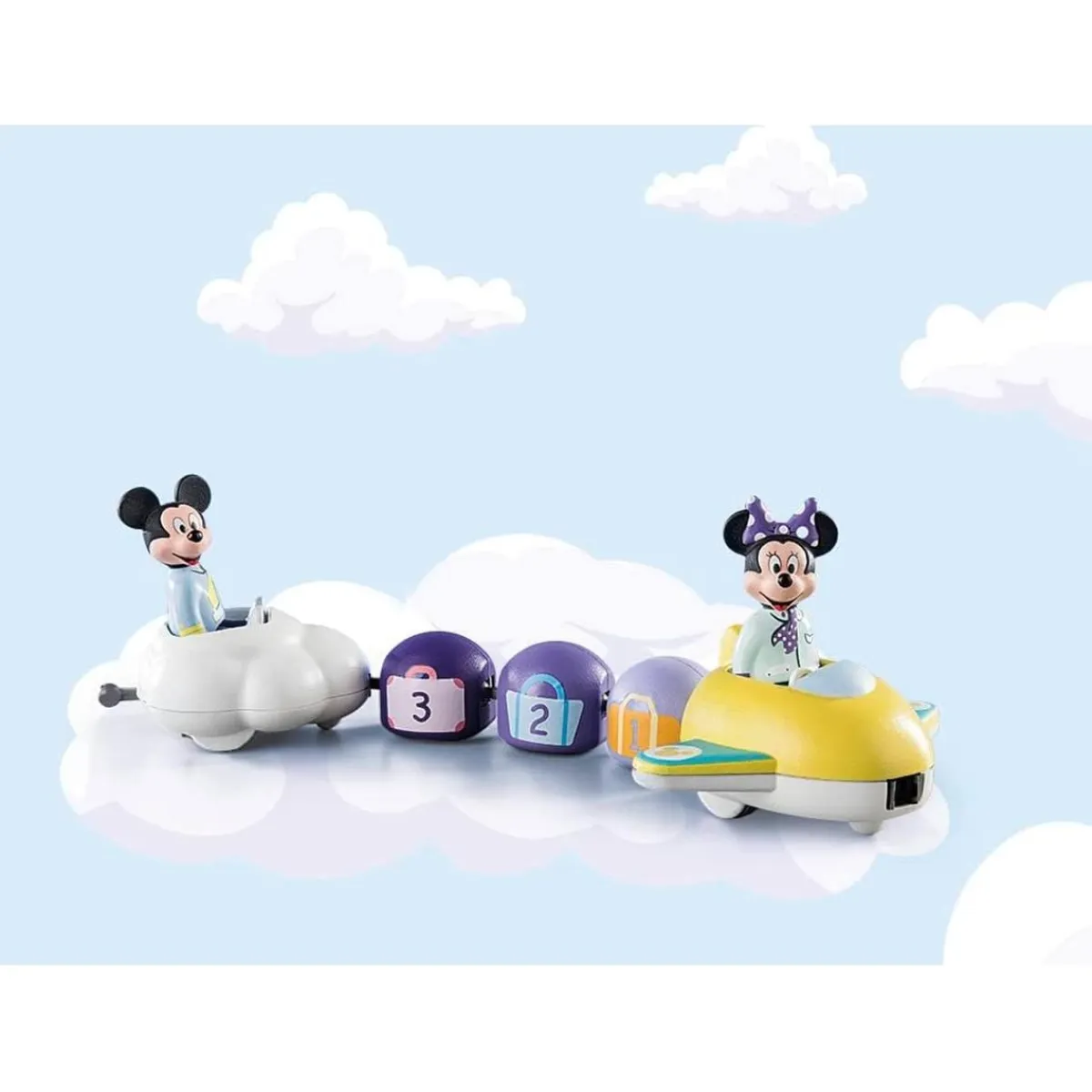 PLAYMOBIL Juguetes De Construcción*- Tren Nube inspirado en Mickey y Minnie ㅤ