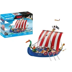 PLAYMOBIL Juguetes De Construcción*Astérix - Barco Pirata