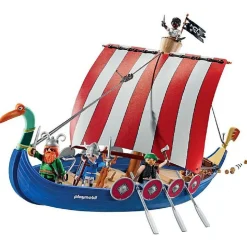 PLAYMOBIL Juguetes De Construcción*Astérix - Barco Pirata