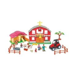 ANIMAL WORLD Coleccionables Y Mini Mundos*Playset granja con accesorios