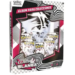 BANDAI Juegos Y Puzzles|Friki Zone*Pokémon - Álbum para colecciones Escarlata y Púrpura: Llama Blanca (Español)