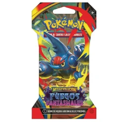 BANDAI Friki Zone|Juegos Y Puzzles*Pokémon - Megaevolución Fuegos Fantasmales - Sobre con funda cartas coleccionables en español (Varios modelos)