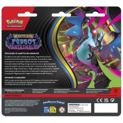 BANDAI Friki Zone|Juegos Y Puzzles*Pokémon - Megaevolución Fuegos Fantasmales - Blíster 3 sobres de cartas en español (Varios modelos)