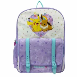 C Y P BRANDS Material Escolar*Pokémon - Mochila 42 cm adaptable a carro - Colección Flowers