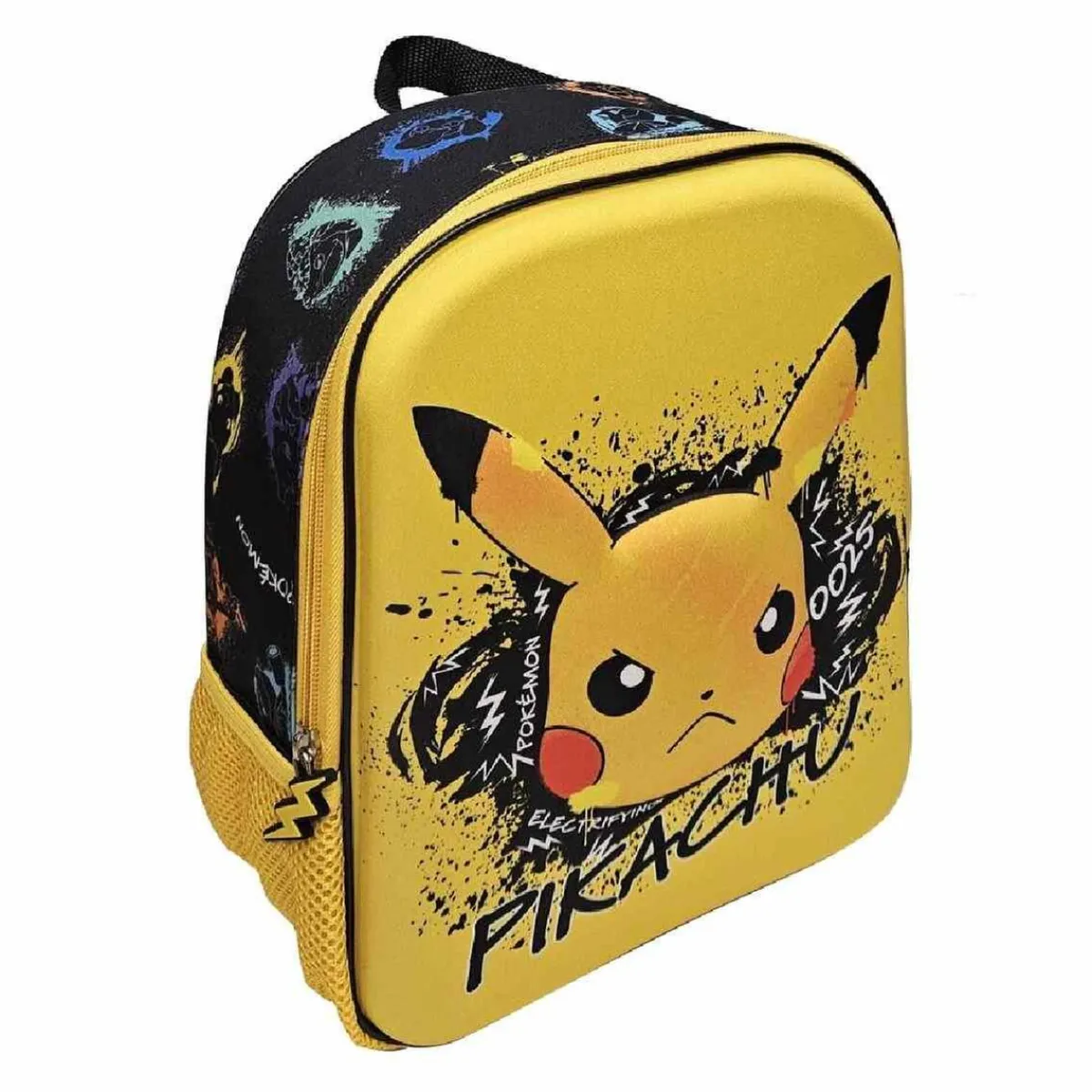 POKEMON Material Escolar*Pokémon - Mochila 29 cm 3D - Colección Skate Face