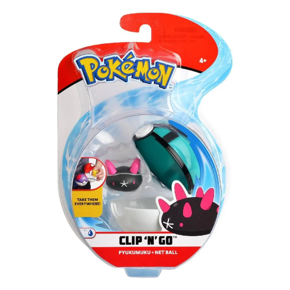 BIZAK Figuras De Acción*Pokémon - Poké Ball Clip N Go (varios modelos)