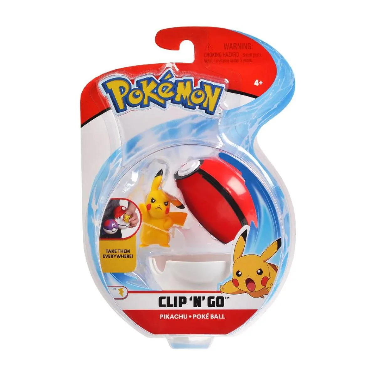 BIZAK Figuras De Acción*Pokémon - Poké Ball Clip N Go (varios modelos)