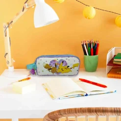 C Y P BRANDS Material Escolar*Pokémon - Portatodo triple - Colección Flowers