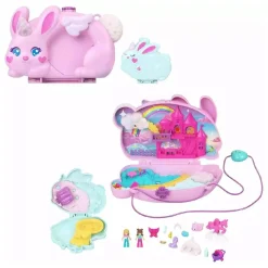 MATTEL Coleccionables Y Mini Mundos*Polly Pocket - Cofre Bolso Conejito