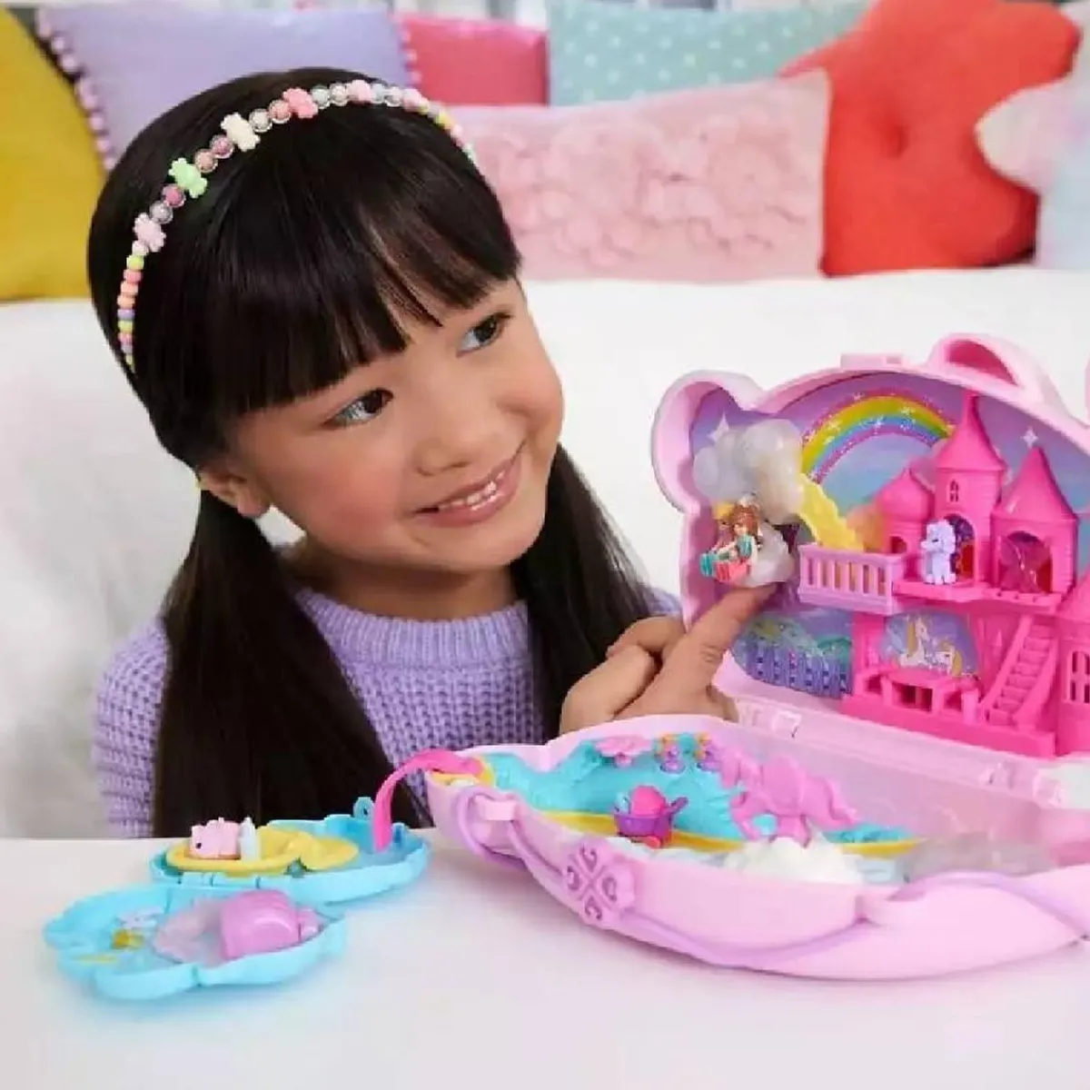 MATTEL Coleccionables Y Mini Mundos*Polly Pocket - Cofre Bolso Conejito