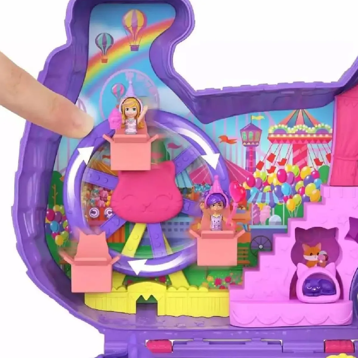 MATTEL Coleccionables Y Mini Mundos*Polly Pocket - Cofre Gatito Piñata