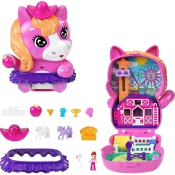 MATTEL Coleccionables Y Mini Mundos*Polly Pocket - Estuche animal Pocket World (Varios modelos)