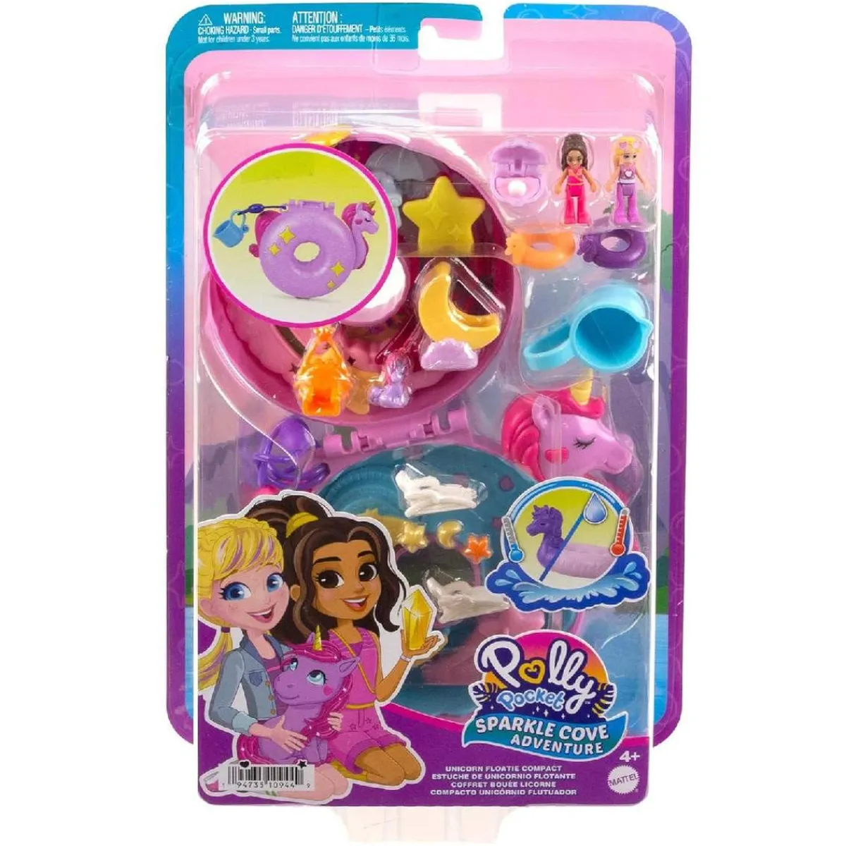 MATTEL Coleccionables Y Mini Mundos*Polly Pocket - Playset con 2 muñecas y accesorios (varios modelos)