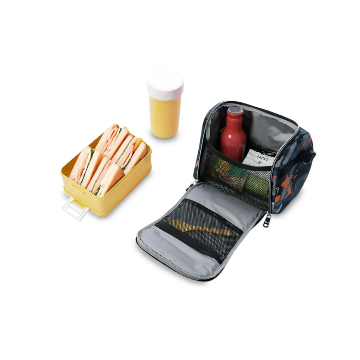 TOTTO Material Escolar*Portameriendas Resaltador - Groove