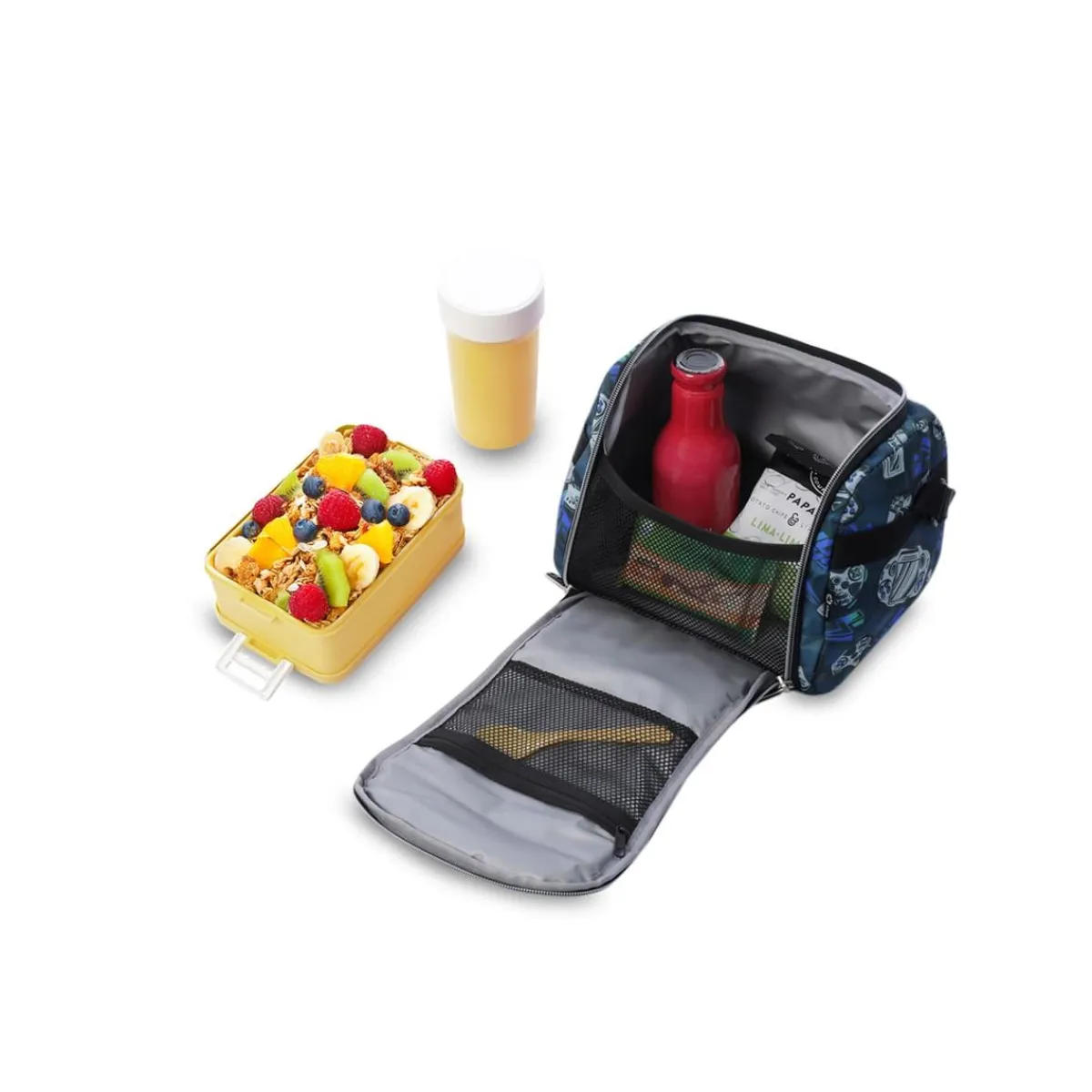 TOTTO Material Escolar*Portameriendas Resaltador - Button