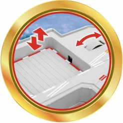 INVINCIBLE HEROS Figuras De Acción*Portaviones Militar interactivo