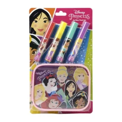 PRINCESAS DISNEY Muñecas*- Set de lip gloss con estuche