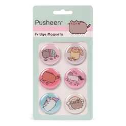 GRUPO ERIK Estilo De Vida*Pusheen - Set de 6 Imanes