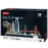 WORLD BRANDS Juegos Y Puzzles*Puzzle 3D City Line Led (Varios modelos)