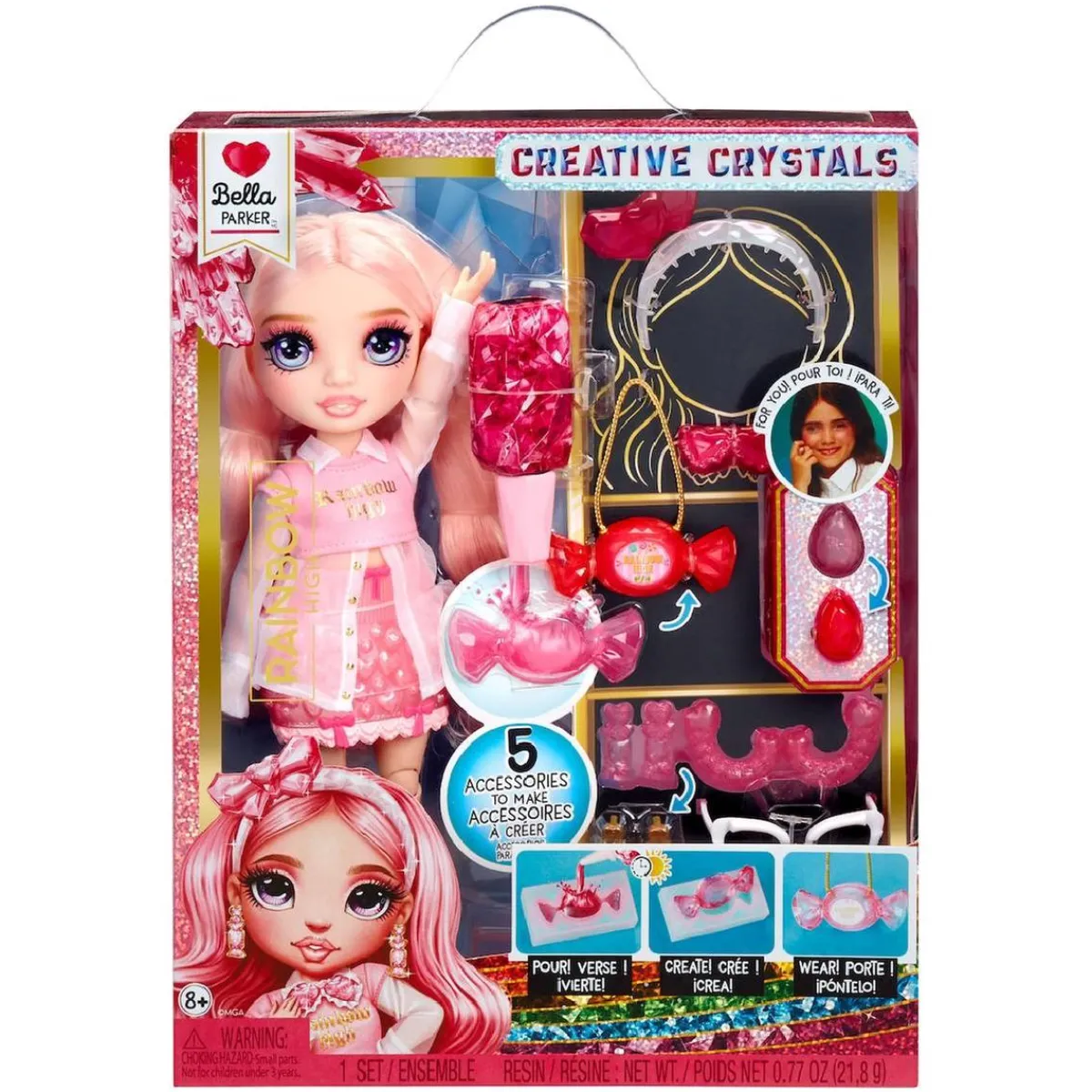 RAINBOW HIGH Muñecas*- Creative Crystals - Bella Parker