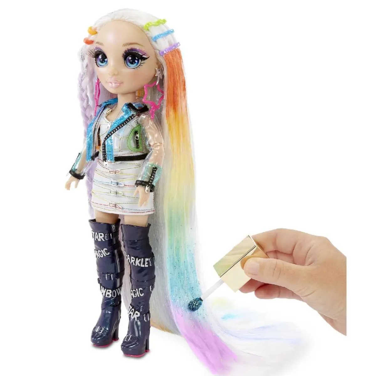 RAINBOW HIGH Coleccionables Y Mini Mundos*- Muñeca Hair Studio