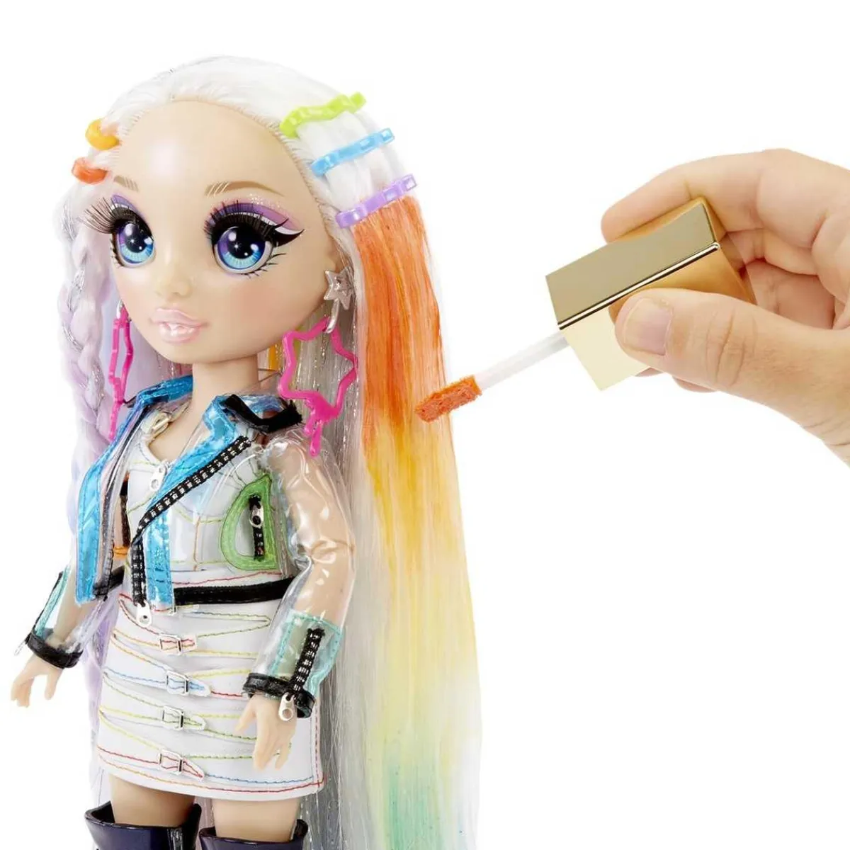 RAINBOW HIGH Coleccionables Y Mini Mundos*- Muñeca Hair Studio