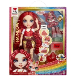 RAINBOW HIGH Muñecas*- Ruby Anderson - Muñeca Rainbow World