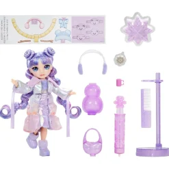 RAIMBOW HIGH Muñecas*Rainbow High - Violet Willow - Muñeca Winter Wonderland