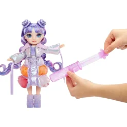 RAIMBOW HIGH Muñecas*Rainbow High - Violet Willow - Muñeca Winter Wonderland