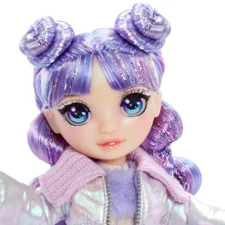 RAIMBOW HIGH Muñecas*Rainbow High - Violet Willow - Muñeca Winter Wonderland