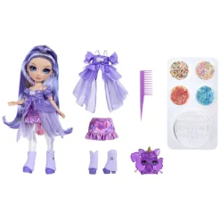 MGA LITTLE TIKES Muñecas*Rainbow High - Violet Willow - Muñeca Rainbow Shimmers