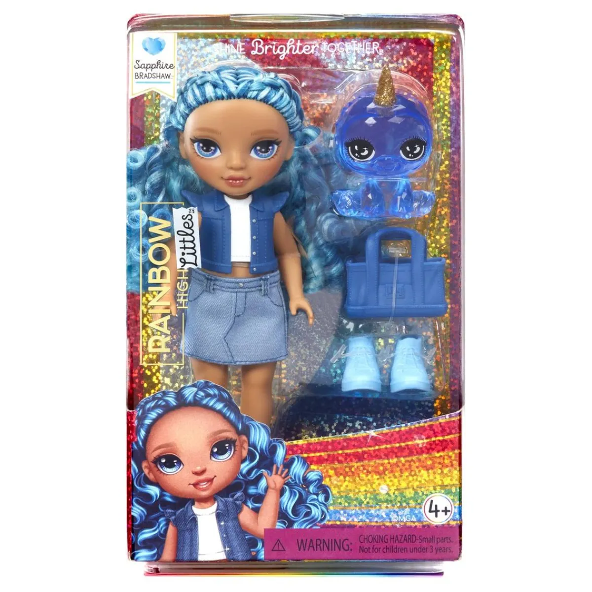 RAIMBOW HIGH Muñecas*Rainbow High Littles - Sapphire Bradshaw