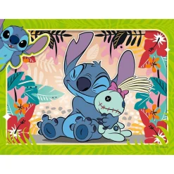 RAVENSBURGER Juegos Y Puzzles*- Puzzle Disney Stitch 4 in a box