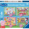 RAVENSBURGER IBÉRICA Juegos Y Puzzles*Ravensburger - 4 puzzles progresivos Peppa Pig