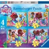 RAVENSBURGER Juegos Y Puzzles*- Ariel La Sirenita Puzzle 4 in a box