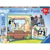 RAVENSBURGER IBÉRICA Juegos Y Puzzles*Ravensburger - Bluey - Puzzle infantil Ravensburger Bluey, 3x49 piezas ㅤ