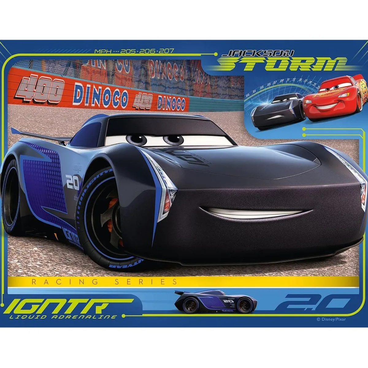 RAVENSBURGER Juegos Y Puzzles*- Cars - Puzzle 4 in a box