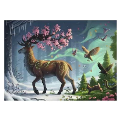 RAVENSBURGER IBÉRICA Juegos Y Puzzles*Ravensburger - Ciervo en primavera - Puzzle 1000 piezas