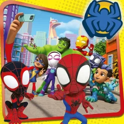 DEVIR Juegos Y Puzzles*Ravensburger - Colección de 3 puzzle Spidey de 49 piezas ㅤ