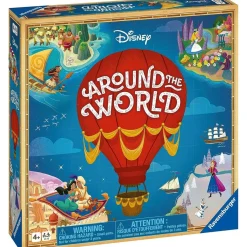 RAVENSBURGER IBÉRICA Juguetes Educativos Y Libros|Juegos Y Puzzles*Ravensburger - Disney Around the World Juegos de Mesa ㅤ