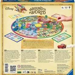 RAVENSBURGER IBÉRICA Juguetes Educativos Y Libros|Juegos Y Puzzles*Ravensburger - Disney Around the World Juegos de Mesa ㅤ