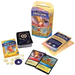 RAVENSBURGER IBÉRICA Juegos Y Puzzles*Ravensburger - Disney Lorcana - Baraja de Inicio Ruby/Sapphire (Inglés)