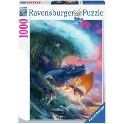 RAVENSBURGER IBÉRICA Juegos Y Puzzles*Ravensburger - El dragón del mar - Puzzle 1000 piezas