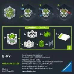 RAVENSBURGER IBÉRICA Steam*Ravensburger - Element Turntable - accesorio para sistema de canicas y ferrocarril ㅤ